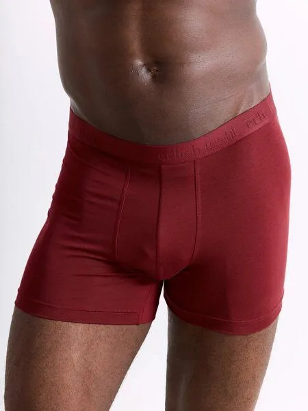 erlich textil erlich textil Light Touch Boxers im 3er Pack, weite Boxershorts aus weichem Modal, made in Europe, Bordeaux, – Produktbild 5 von 8
