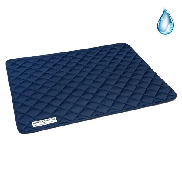 HOUND & NATURE HOUND & NATURE Wasserdichte Baumwoll Hundedecke DAVOS, Blau, – Produktbild 1 von 4