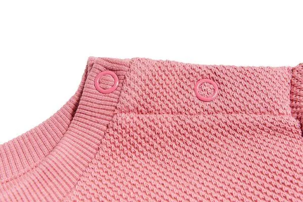 Leela Cotton Leela Cotton Sweatshirt Piquestoff Bio-Baumwolle, Altrosa, – Produktbild 4 von 5