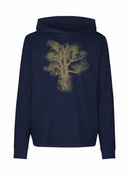 Peaces.bio - handbedruckte Biomode Peaces.bio - handbedruckte Biomode Damen Jersey-Hoodie Chestnut – Produktbild 1 von 1