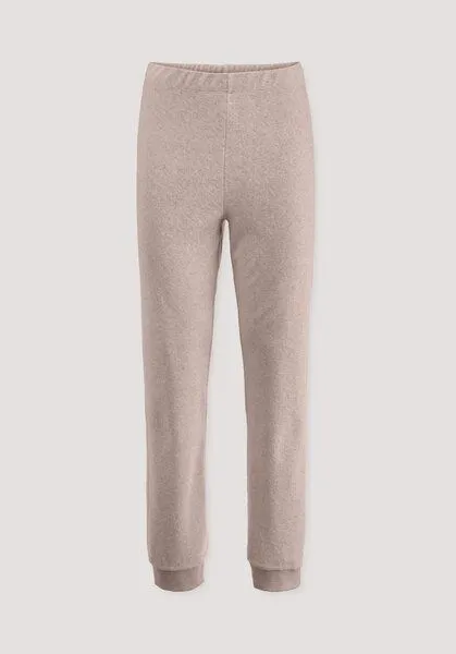 hessnatur hessnatur Frottee Loungehose Pure Cotton aus reiner Bio-Baumwolle, Mattrosa, – Produktbild 3 von 3