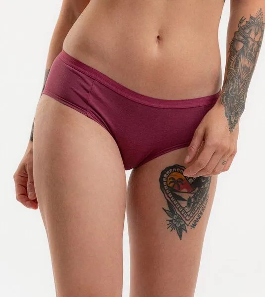Gary Mash GARY MASH Hipster Slips 3er-Set aus TENCEL Lyocell Mix, Mauve, – Produktbild 1 von 4