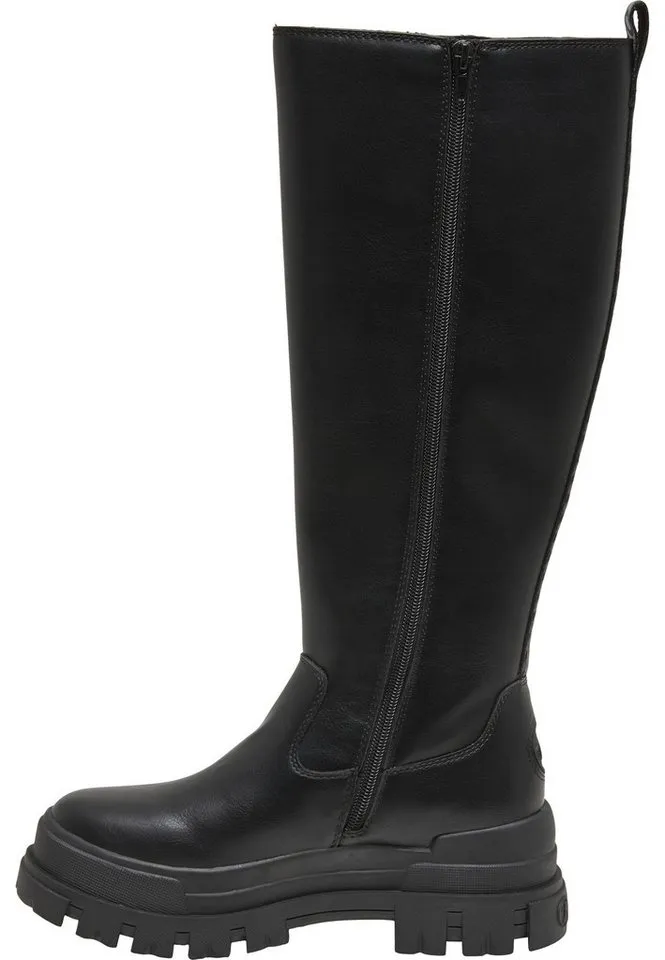 Buffalo Buffalo ASPHA BOOT HI ZIP - VEGAN NAPPA Stiefel, Schwarz, – Produktbild 5 von 5