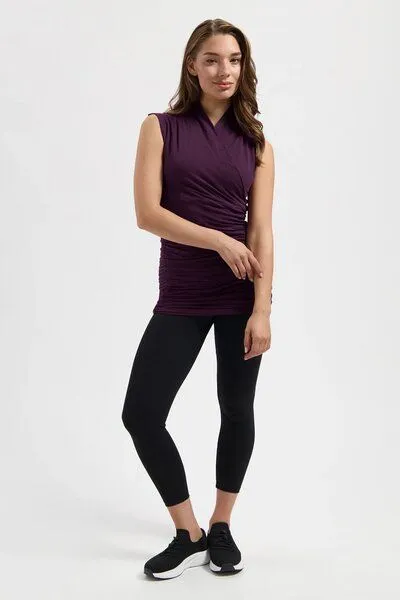 Urban Goddess Urban Goddess Wickeltop Good Karma, Bloom (aubergine), – Produktbild 4 von 4