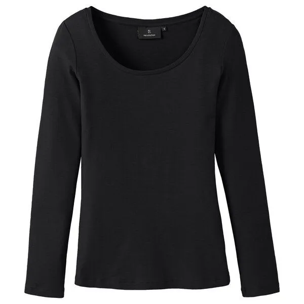 recolution recolution Longsleeve SENNA, Black, – Produktbild 1 von 4