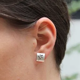 pakilia pakilia Silber Ohrringe Gecko Fair-Trade und handmade – Produktbild 1 von 1