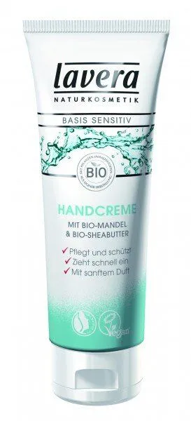 lavera lavera Basis Sensitiv Handcreme – Produktbild 3 von 4