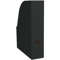 Stehsammler "Color" aus Recyclingkarton DIN A4, schwarz – Produktbild 1 von 1