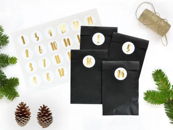 renna deluxe renna deluxe Adventskalender zum Selbstbefüllen, Gold, – Produktbild 3 von 4
