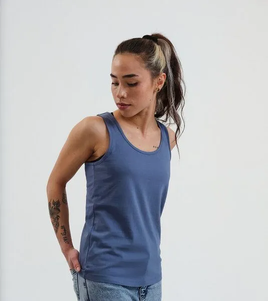 Gary Mash GARY MASH Tanktop Alex aus Biobaumwolle, Denim (blau), – Produktbild 1 von 4