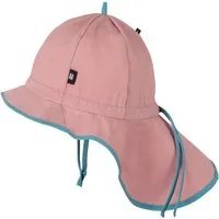 Pure pure by Bauer PURE PURE by Bauer Baby und Kinder Sonnenschutz Mütze mit Bindebändern UV 25 dusty rose Gr. 49 – Produktbild 1 von 1