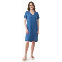 ORGANICATION ORGANICATION Kleid aus TENCEL Lyocell in Denim-Optik, Blue, – Produktbild 1 von 1