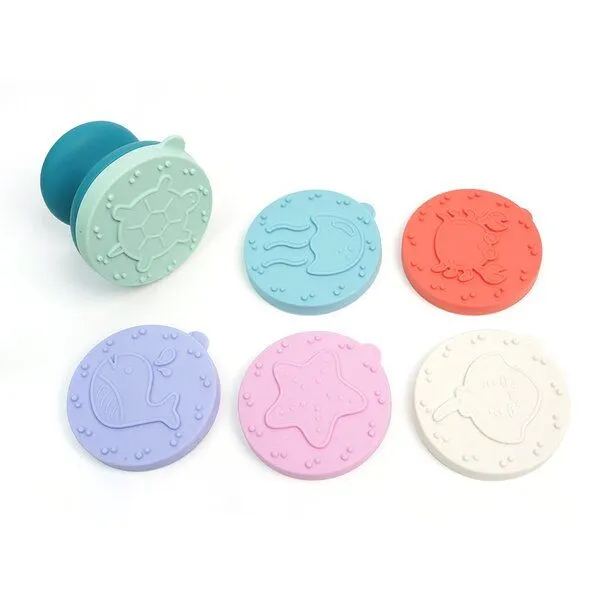 PETIKIDS PETIKIDS Silikonstempel aus dem Meer, Grün, – Produktbild 2 von 2