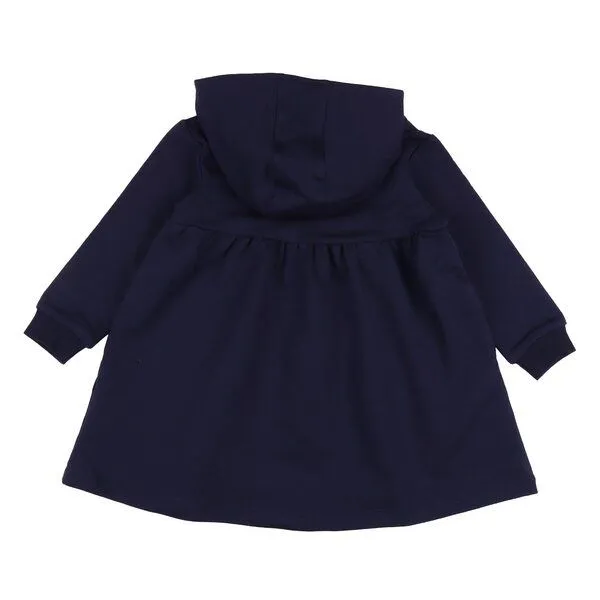 Walkiddy Bio-Baumwolle Navy Blazer Sweatdress - Handgeerntet, GOTS-Zertifiziert – Walkiddy, Blau, – Produktbild 2 von 3