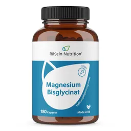 R(h)ein Nutrition Magnesium Bisglycinat Hochdosiert Kapseln vegan – Produktbild 1 von 1