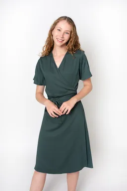 Zerum Tencel Wickelkleid Modell: Suki – Produktbild 1 von 1