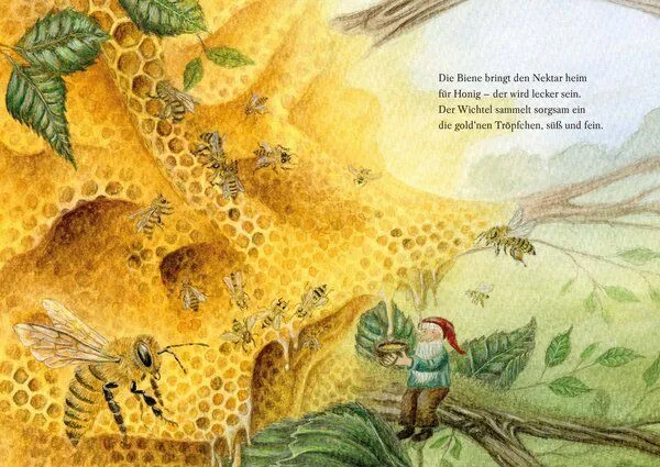 WachsMalBlöckchen WachsMalBlöckchen Es wird Sommer im Wichtelwald - Pappbilderbuch – Produktbild 3 von 3