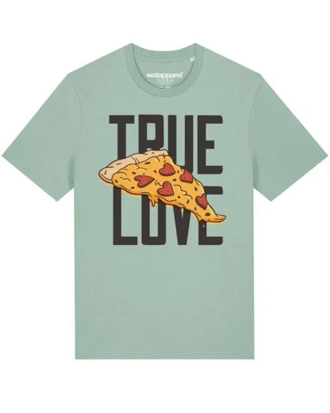 watapparel watapparel T-Shirt Unisex True Love, Aloe, – Produktbild 1 von 3