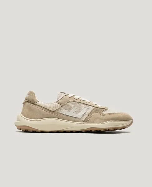 Flamingos Life Flamingos' Life ZERO Drop Barfußschuh - Sand olive/Taupe Vanilla/Ivory black, Beige, – Produktbild 2 von 2