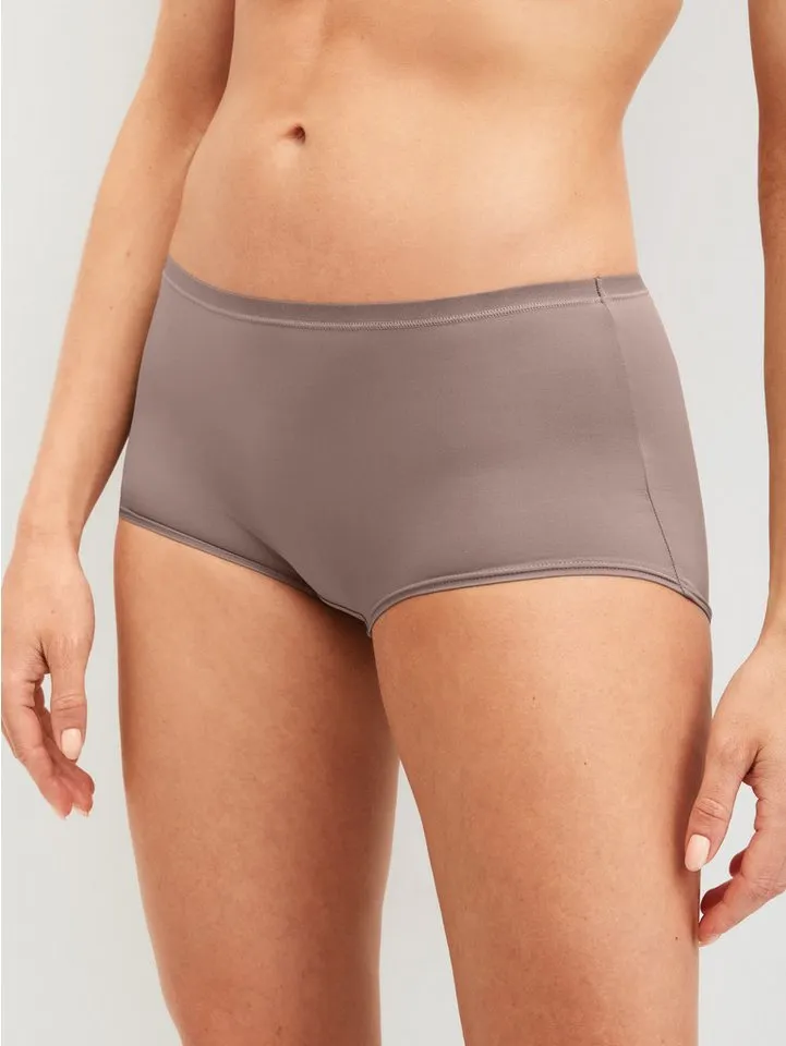CALIDA CALIDA Hüftpanty Eco Sense Damen (3-St., 3er-Pack) leicht, elastisch und schnelltrocknend, Braun, – Produktbild 4 von 5