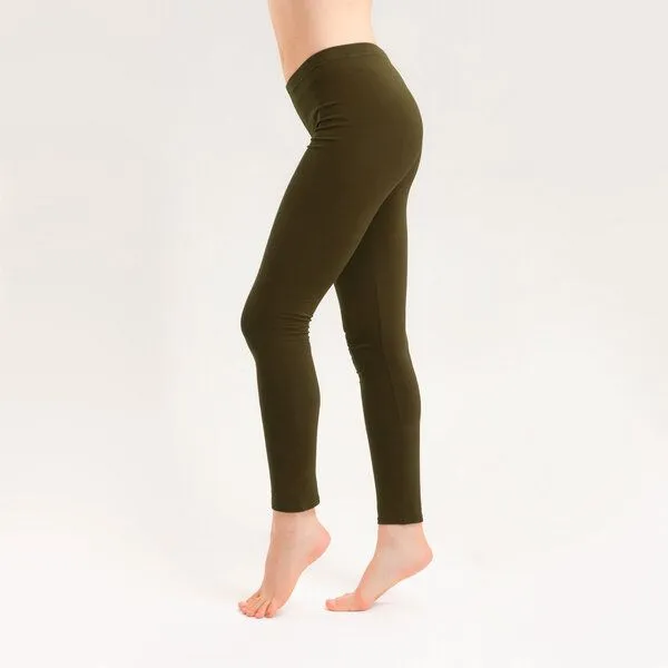 Frija Omina Frija Omina Bio Leggings dunkel, Forest (grün), – Produktbild 1 von 3