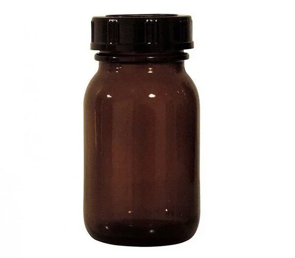 mikken mikken Apothekerglas braun 100-1000 ml Weithalsglas Apothekerflasche – Produktbild 2 von 3