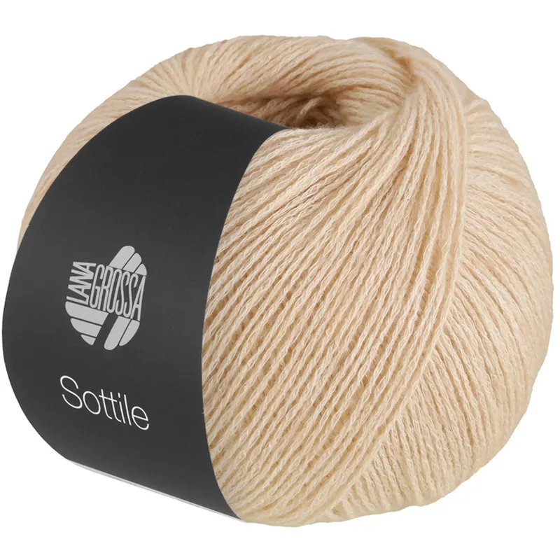 Lana Grossa Lana Grossa Sottile Hellbeige, Hellbeige, – Produktbild 1 von 1