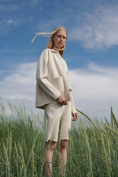FUB FUB Jacke, Ecru (weiß), – Produktbild 3 von 4