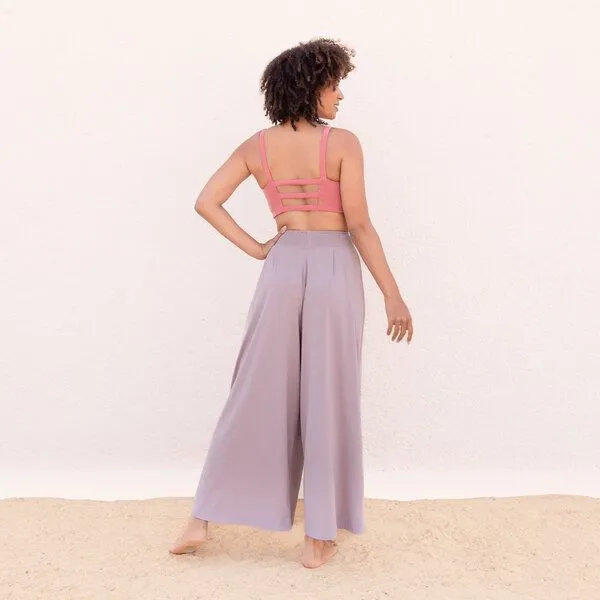 Jaya Jaya CARMEN - Damen - Bra für Yoga aus Biobaumwolle, Decorose/rosa, – Produktbild 2 von 2