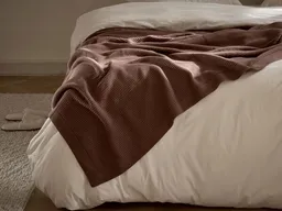 Yumeko Decke Gerippt 150x210 "Yumeko" aus Bio-Baumwolle – Produktbild 1 von 1