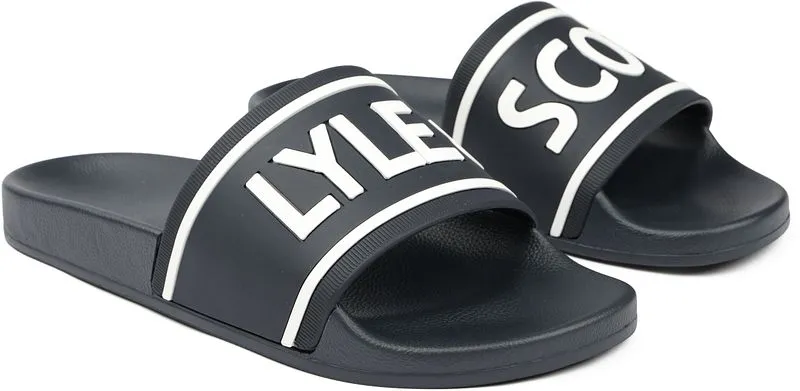Lyle and Scott Lyle & Scott Badesandalen Navy - Größe 44, Dunkelblau, – Produktbild 4 von 5