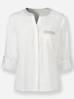 Witt Baumwollbluse ecru – Produktbild 1 von 1