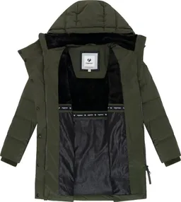 ragwear ragwear Wintermantel Pavla Soft YOUMODO Wasserdichter Steppmantel mit Fleecekragen – Produktbild 1 von 1