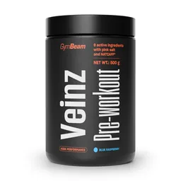GymBeam OG1 GymBeam Veinz Pre-Workout 500 g blaue Himbeere – Produktbild 1 von 1