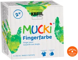 C.KREUL C.KREUL C. Kreul GmbH & Co.KG MUCKI Fingerfarbe 4er Set 150 ml – Produktbild 1 von 1