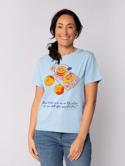 watapparel watapparel T-Shirt Frauen Peaches – Produktbild 1 von 1