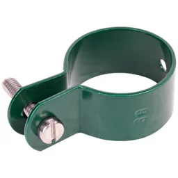 Alberts ALBERTS Schelle, Befest. v.Streben u.Spannbrücken an Pfosten, fvz, grün, Ø48mm, Breite25mm – Produktbild 1 von 1