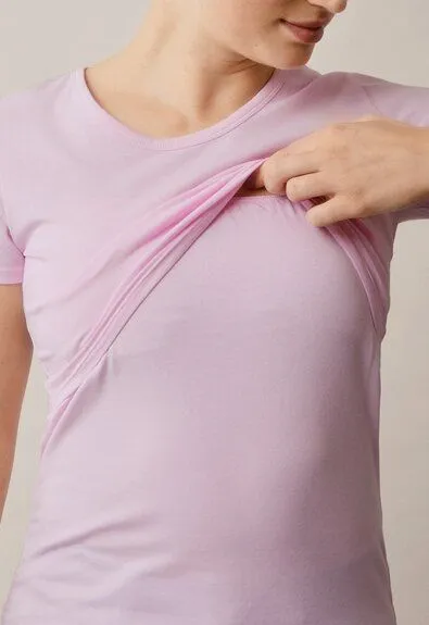 Boob Umstands- und Stillshirt Classic von boob, Light orchid, – Produktbild 1 von 4