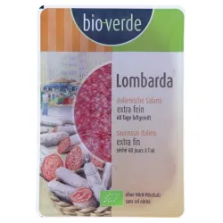 bio-verde bio-verde Salami Lombarda, luftgetrocknet, geschnitten – Produktbild 1 von 1