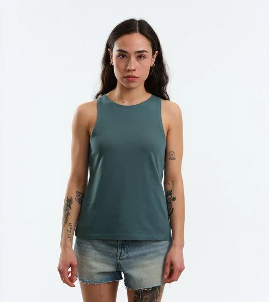 Gary Mash GARY MASH Tanktop Grace aus Biobaumwolle, Blaugrün (grün), – Produktbild 4 von 4