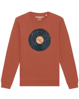 watapparel watapparel Sweatshirt Unisex Broken Vinyl – Produktbild 1 von 1