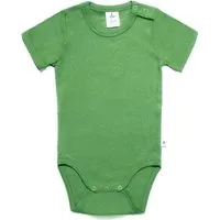 Leela Cotton Leela Cotton Baby Kinder Body Kurzarm Bio-Baumwolle Rippjersey 2006, 3 er pack waldgrün, – Produktbild 1 von 1