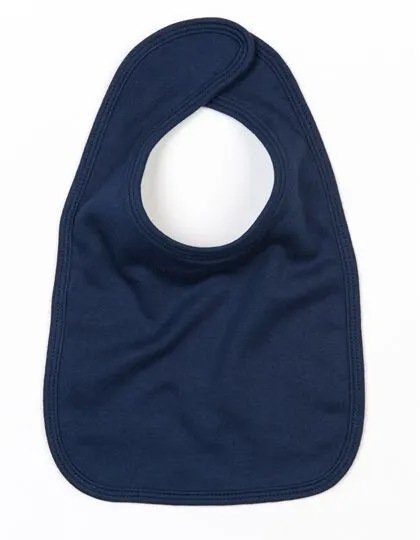 Babybugz Babybugz Baby Lätzchen Spucktuch Vegan mit weichem Klettverschluss im Nacken, Nautical navy, – Produktbild 2 von 3