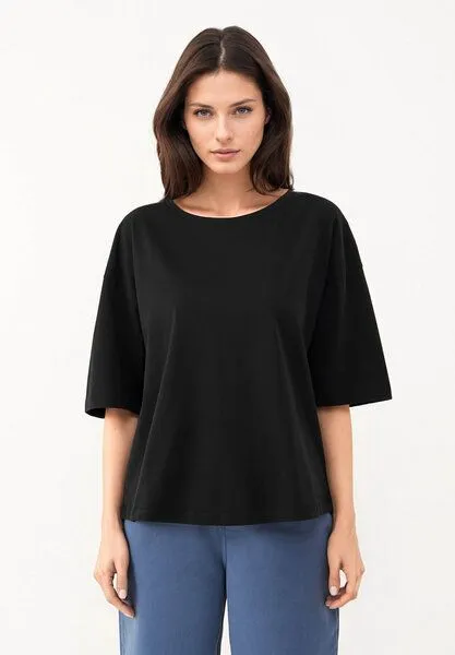 Givn Berlin Givn Berlin T-Shirt GBJOLINA loose Fit aus Bio-Baumwolle, Black, – Produktbild 1 von 4