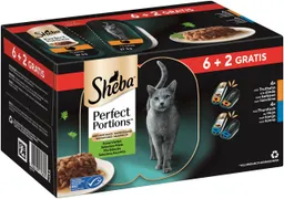 Sheba Sheba Perfect Portions Truthahn, Thunfisch in Sauce, 16x37,5g – Produktbild 1 von 1