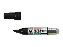 Pilot Pilot Permanentmarker "V-Super Color" Keilspitze 4.5 (M) schwarz – Produktbild 1 von 1