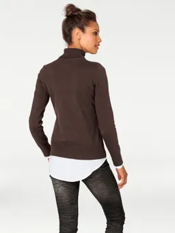heine Rollkragenpullover schokobraun – Produktbild 1 von 1