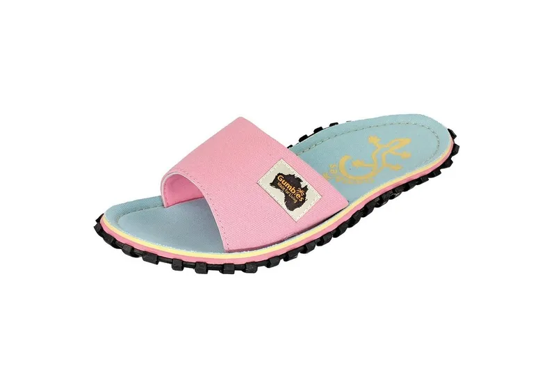 Gumbies Gumbies Slides in Gecko Pantolette Hergestellt aus recycelten Materialien, Rosa, – Produktbild 2 von 5