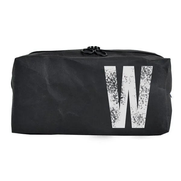 renna deluxe renna deluxe Kulturbeutel oder Kosmetiktasche mit Monogramm, Schwarz, – Produktbild 2 von 5