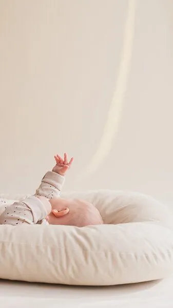hogi family hogi family hogi organic Baby Nest 'sand natur' – Produktbild 3 von 4